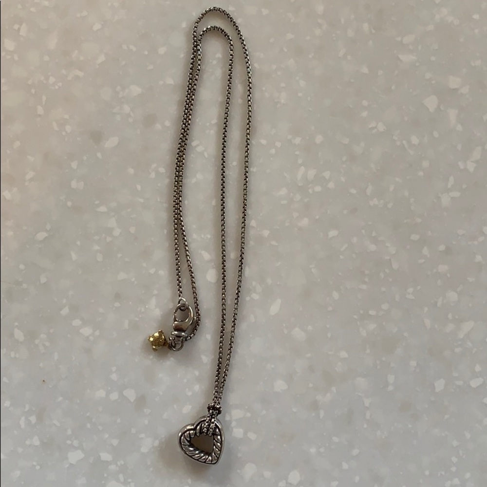 David Yurman Heart Necklace